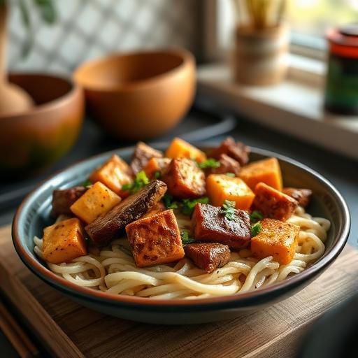 Beef and Tofu Stir Fry