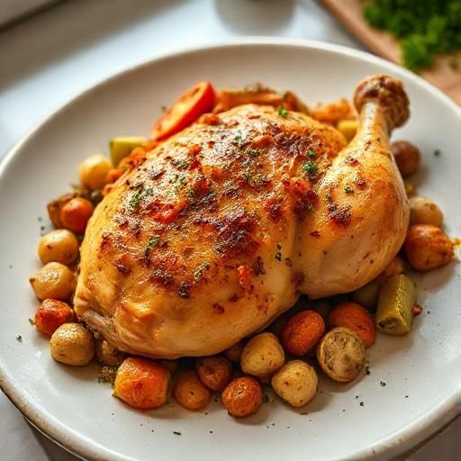 Baked Chicken and Vegetable Medley