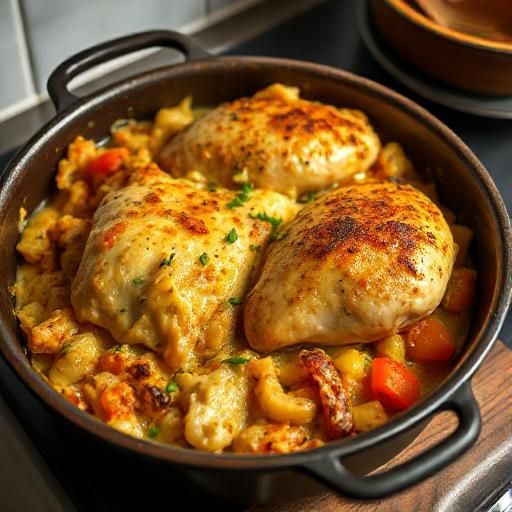 Baked Chicken and Vegetable Casserole