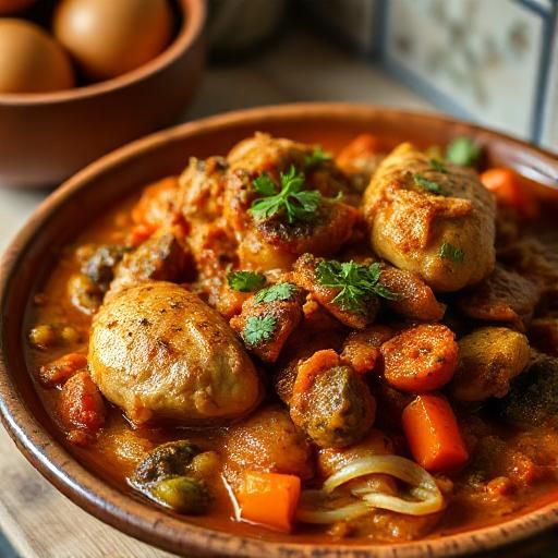 Chicken and Vegetable Tagine