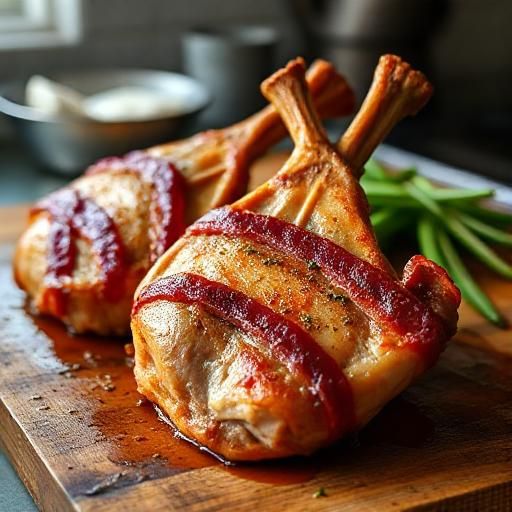 Bacon Wrapped Pork Chops