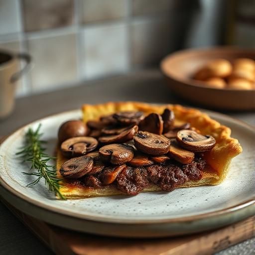 Tuscan Beef and Mushroom Tart