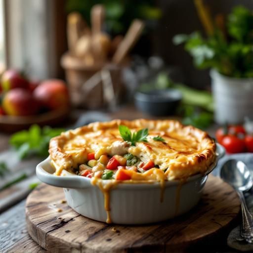 Chicken and Vegetable Pot Pie