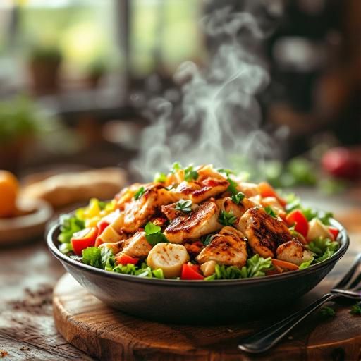 Chicken Shawarma Salad