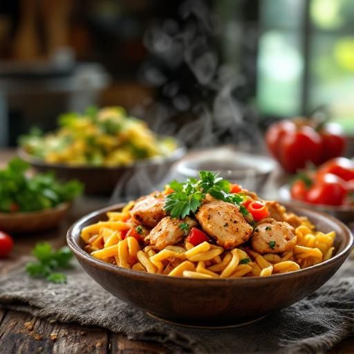 Tangy Chicken Shawarma Bowls