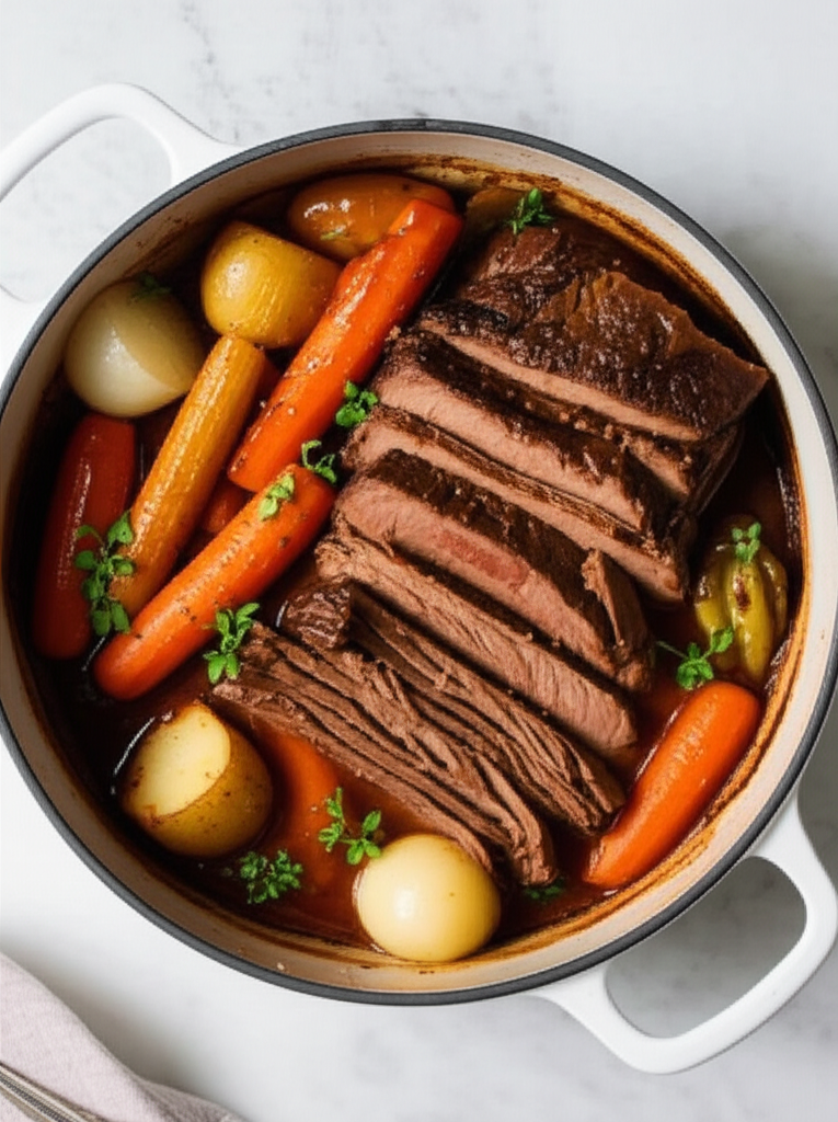 Slow-Braised Aromatic Beef Pot Roast