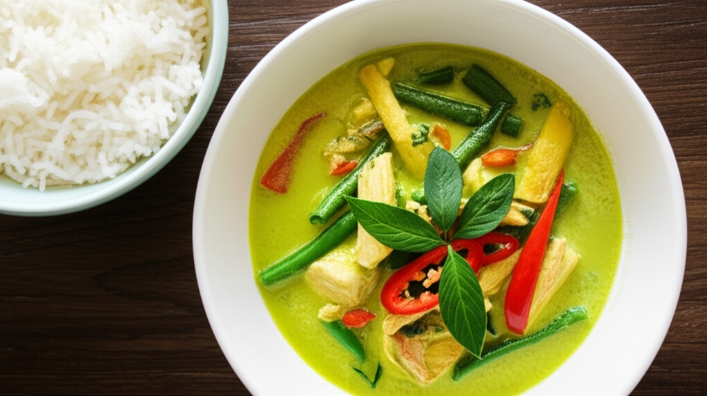 Aromatic Thai Green Curry with Chicken