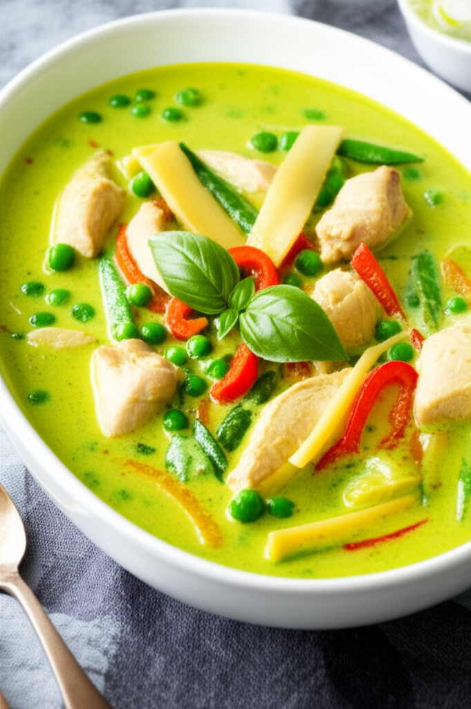 Creamy Thai Green Curry with Chicken
