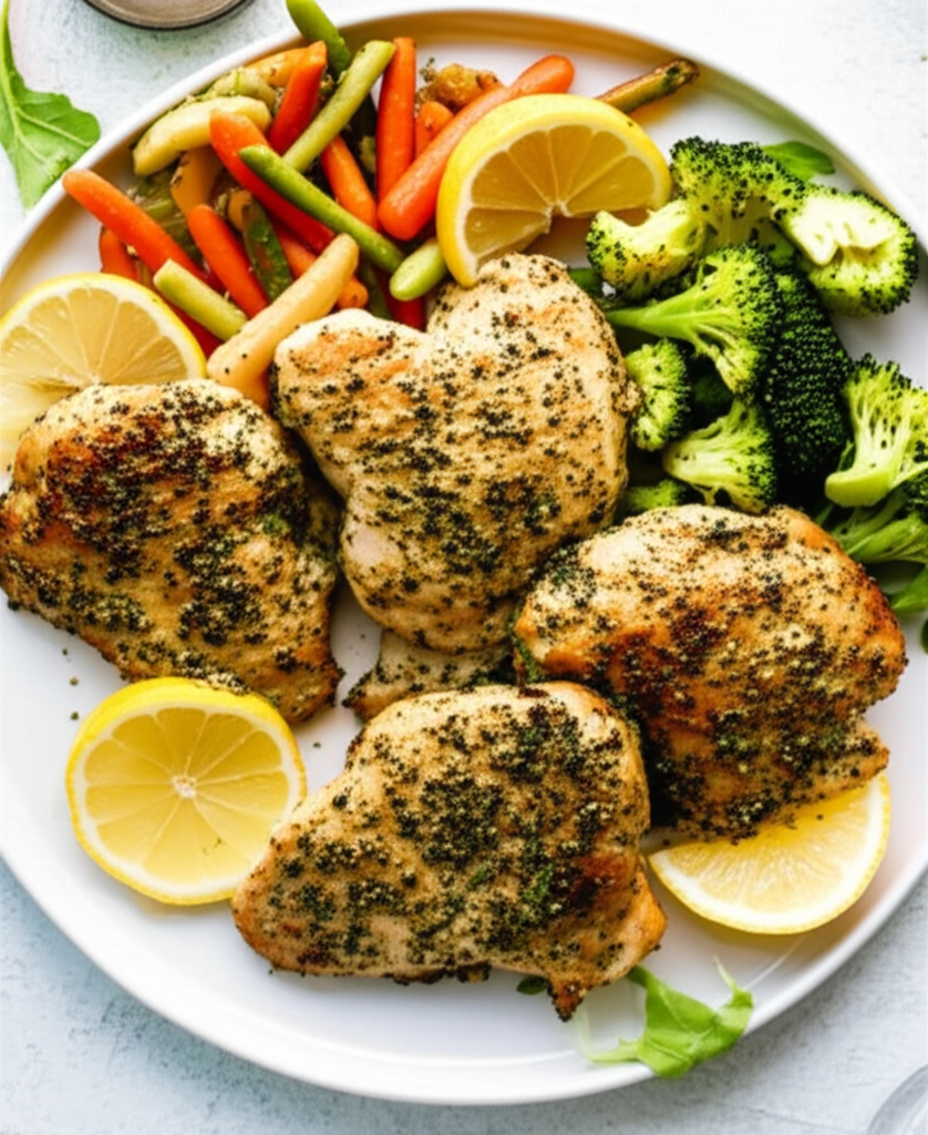 Mediterranean Lemon Herb Chicken