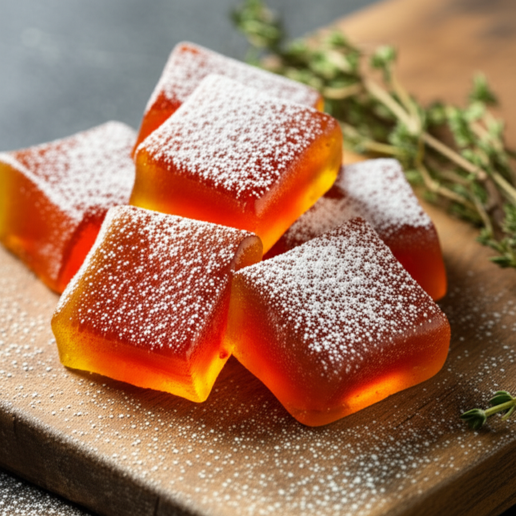 Fiery Apple Cider Jam Chews