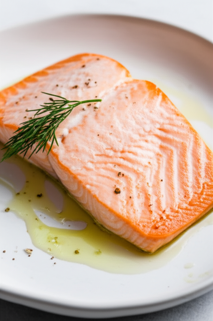 Gently Poached Salmon with Pure Flavor