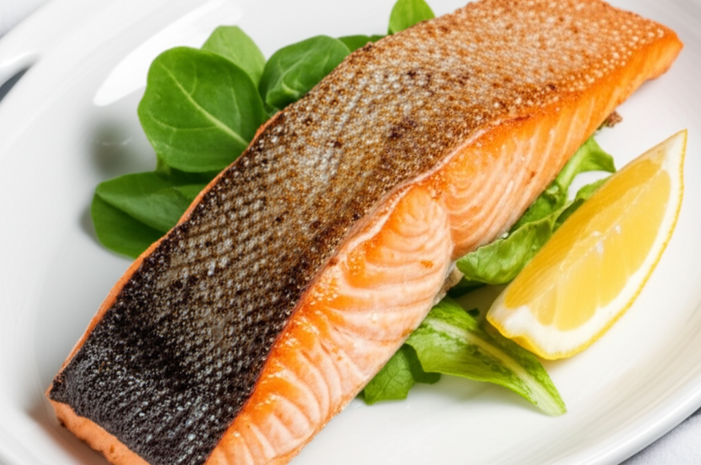 Pan-Seared Salmon with Crispy Skin