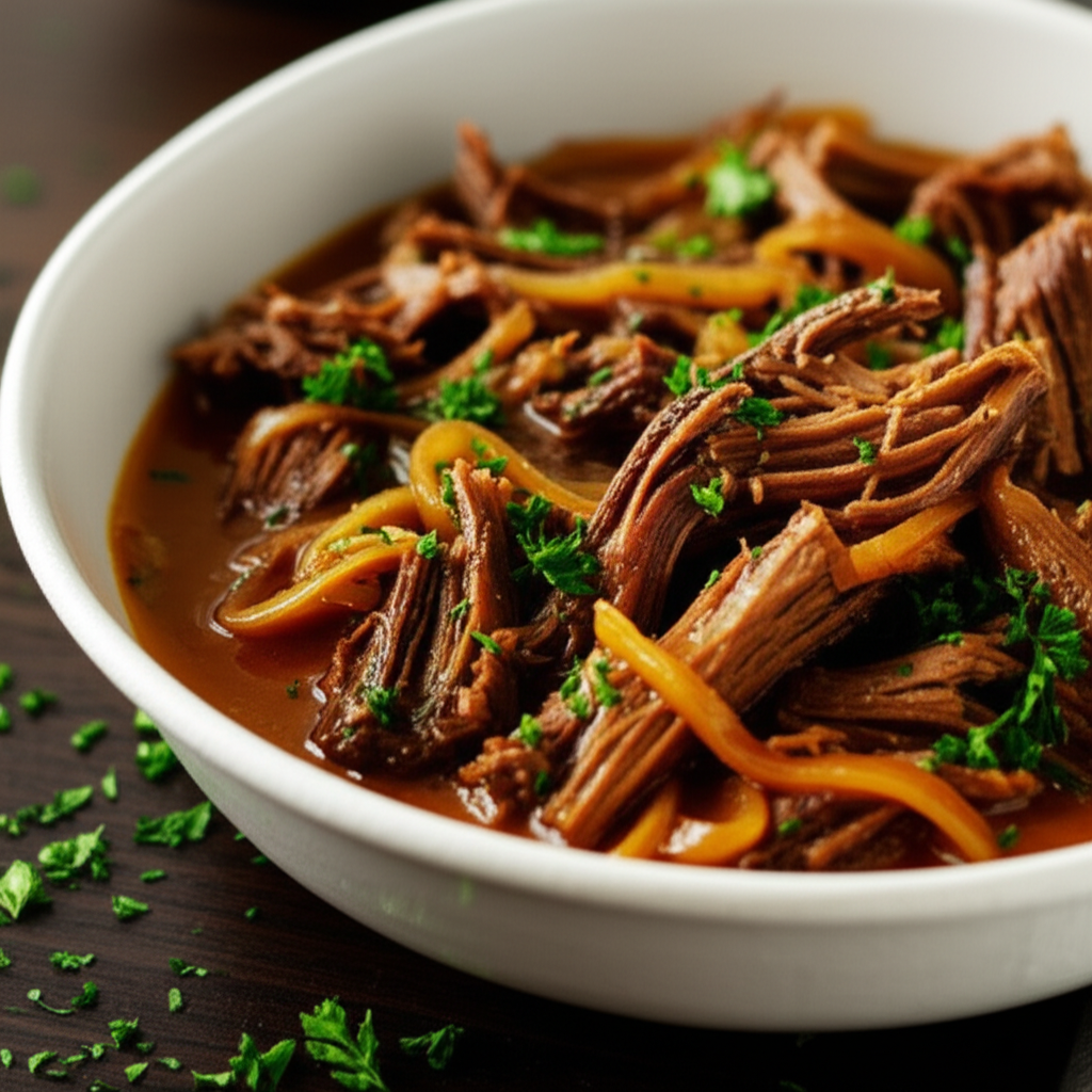 Slow-Cooked Beef and Sweet Onion Ragout