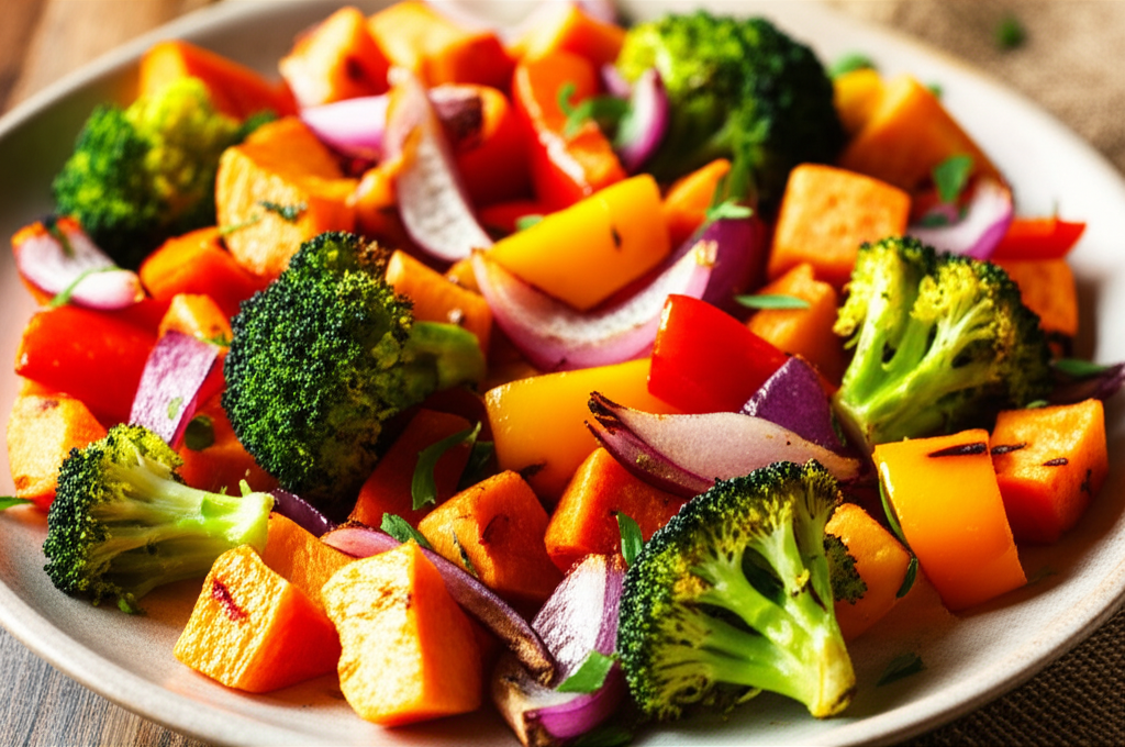 Roasted Sweet and Savory Vegetable Melange