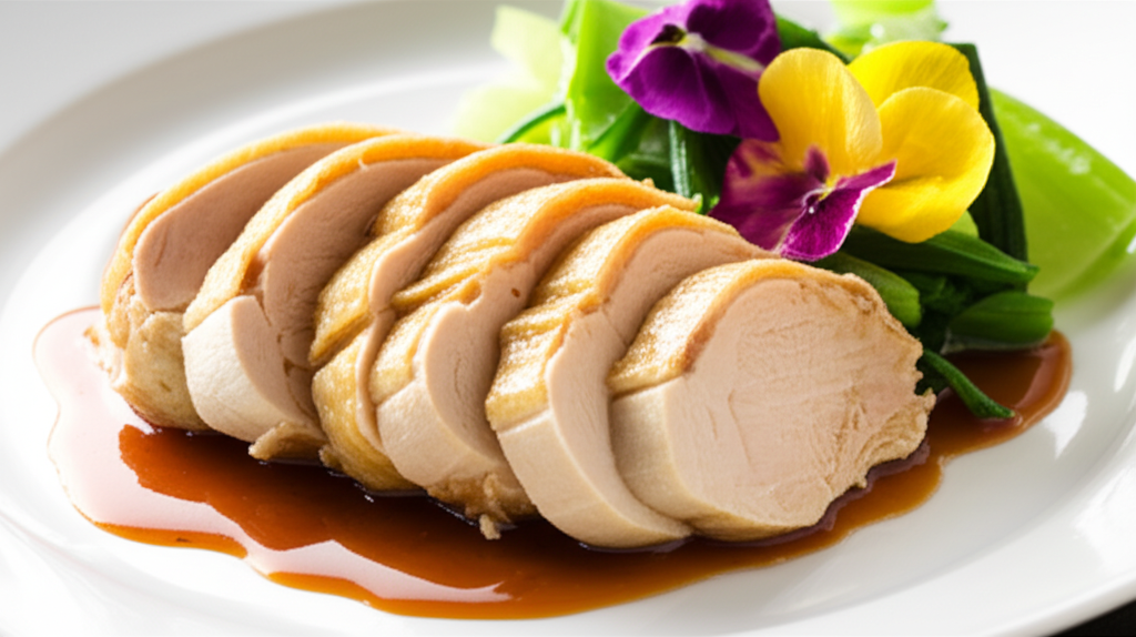 Delicate Aromatic Poached Chicken