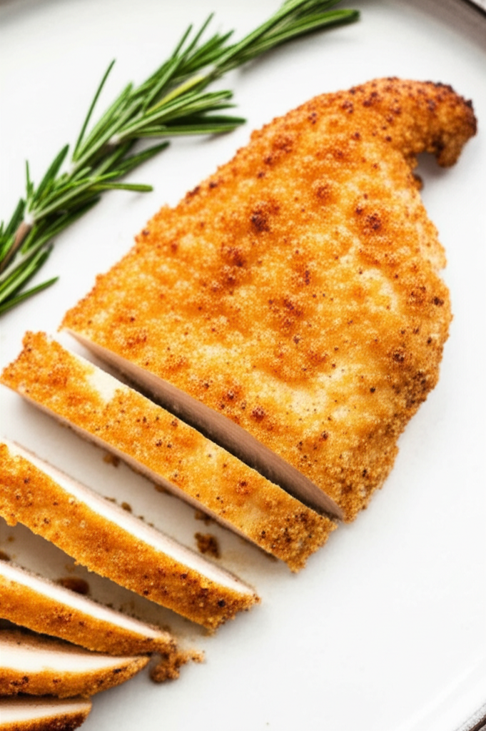 Golden Crusted Savory Chicken Breast