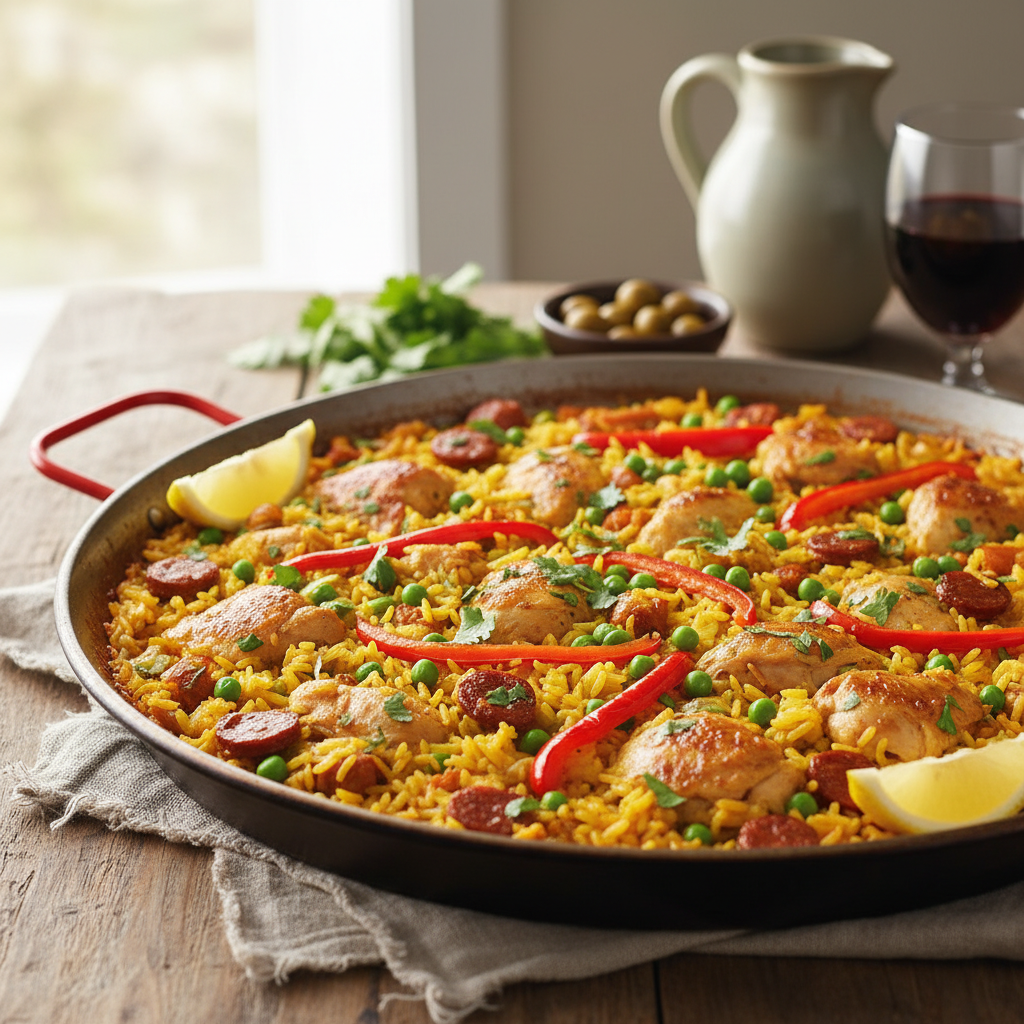 Spanish Chicken and Rice (Arroz con Pollo)
