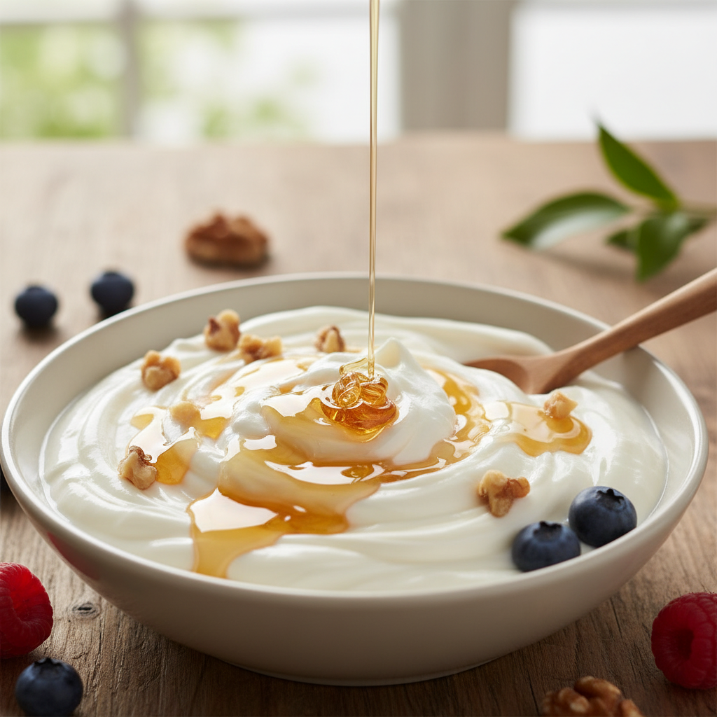 Greek Yogurt with Honey Drizzle