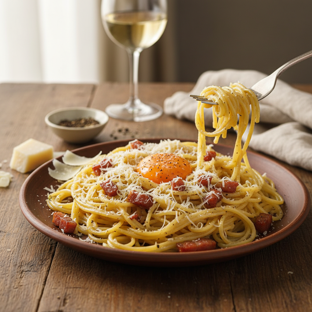 Classic Italian Spaghetti Carbonara