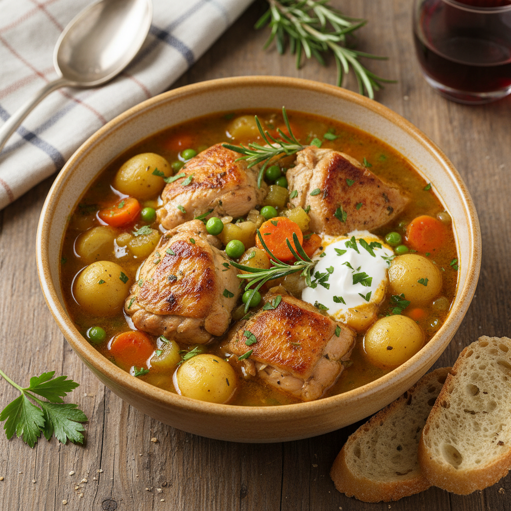 Hearty Chicken and Potato Stew