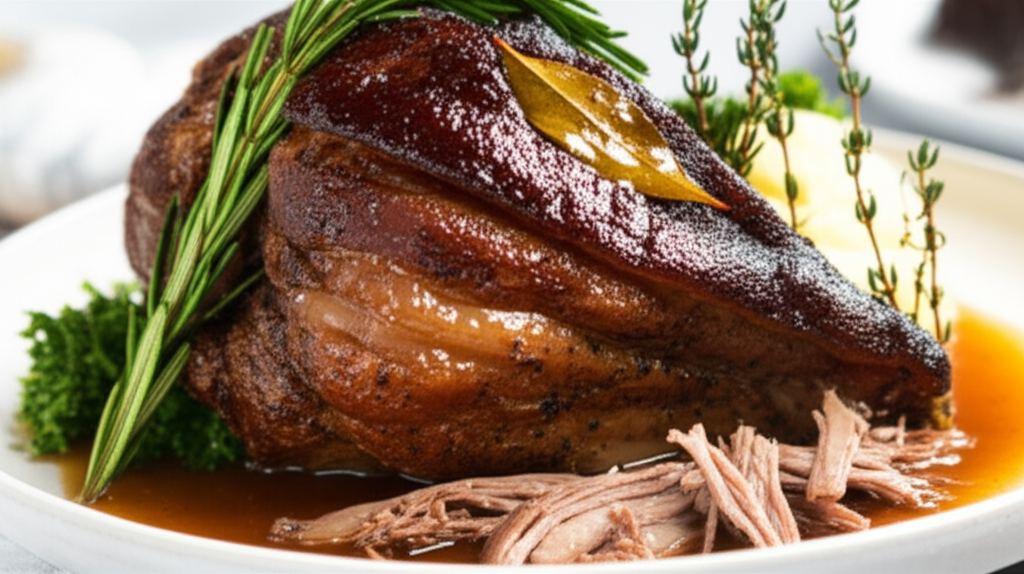 Slow-Braised Pork Shoulder with Savory Aromatics