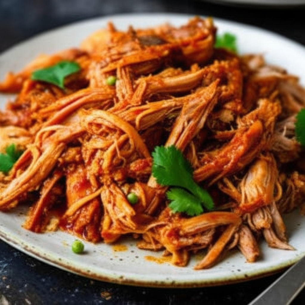 Slow-Cooked Pork Shoulder with Smoky Paprika