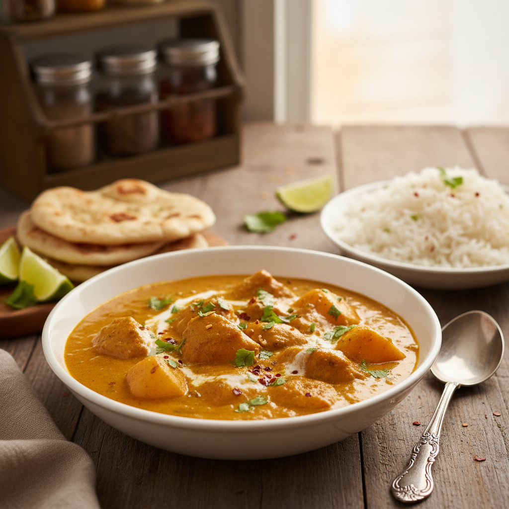 Creamy Chicken and Potato Curry
